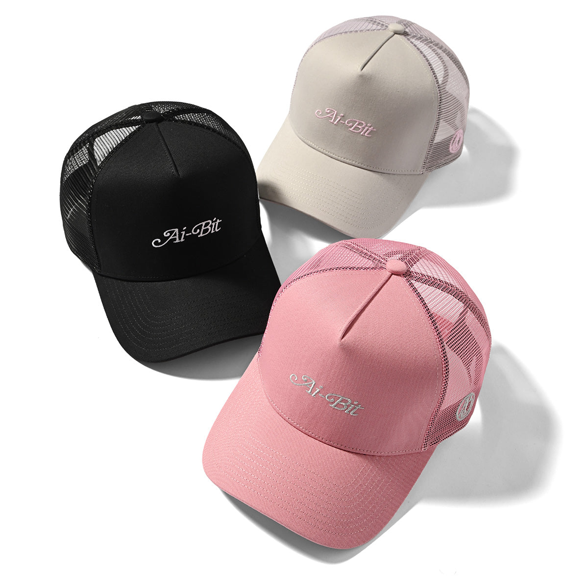 SCRIPT LOGO MESH CAP【AI-MCP01】