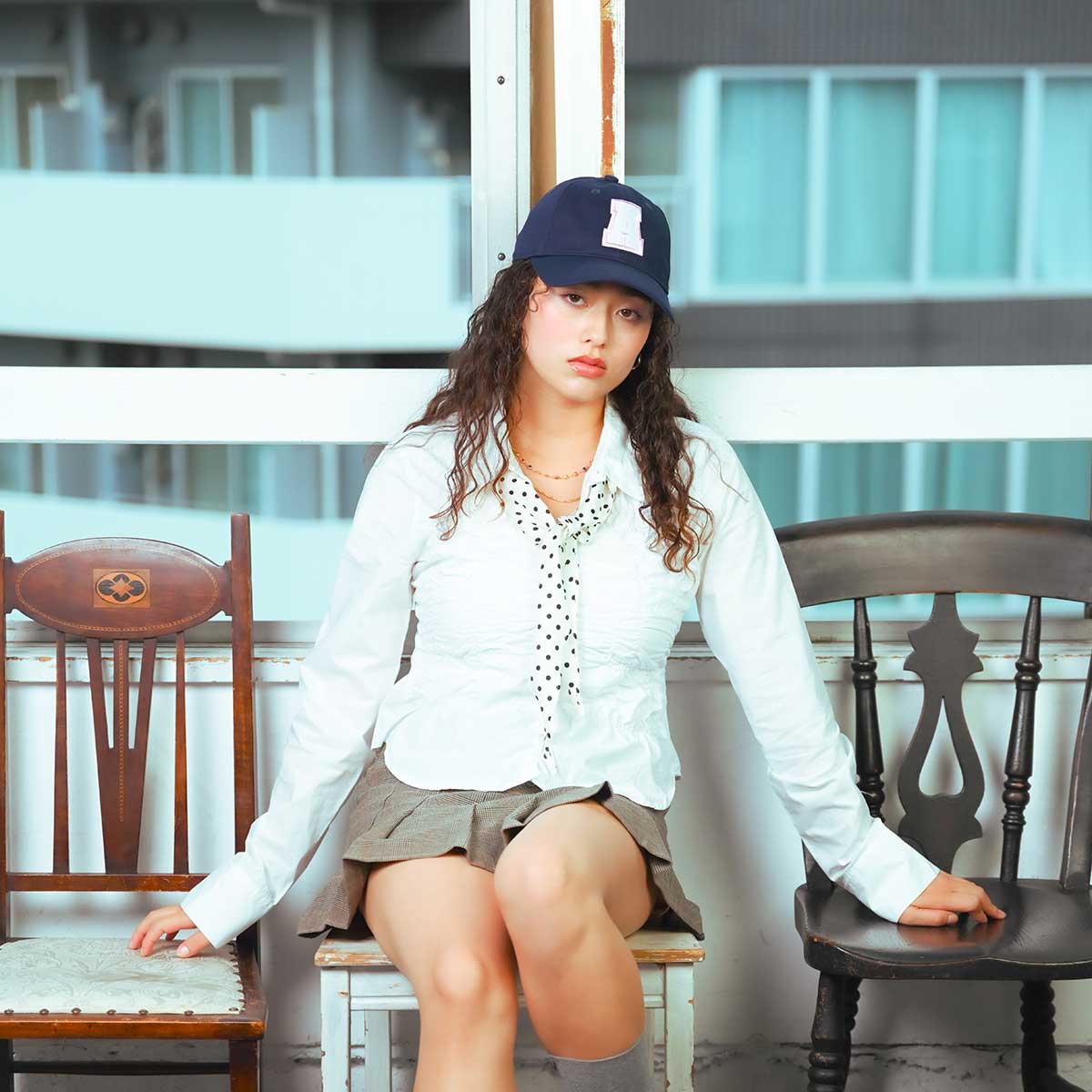 ”A” COLLEGE CAP【AI-LCP07】